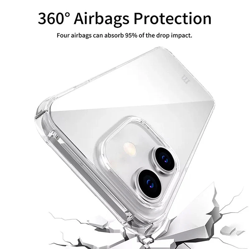 Redmonster iPhone 16 Plus 6.7 (2024) ATN Soft Hybrid Air Tech Clear - Image 4