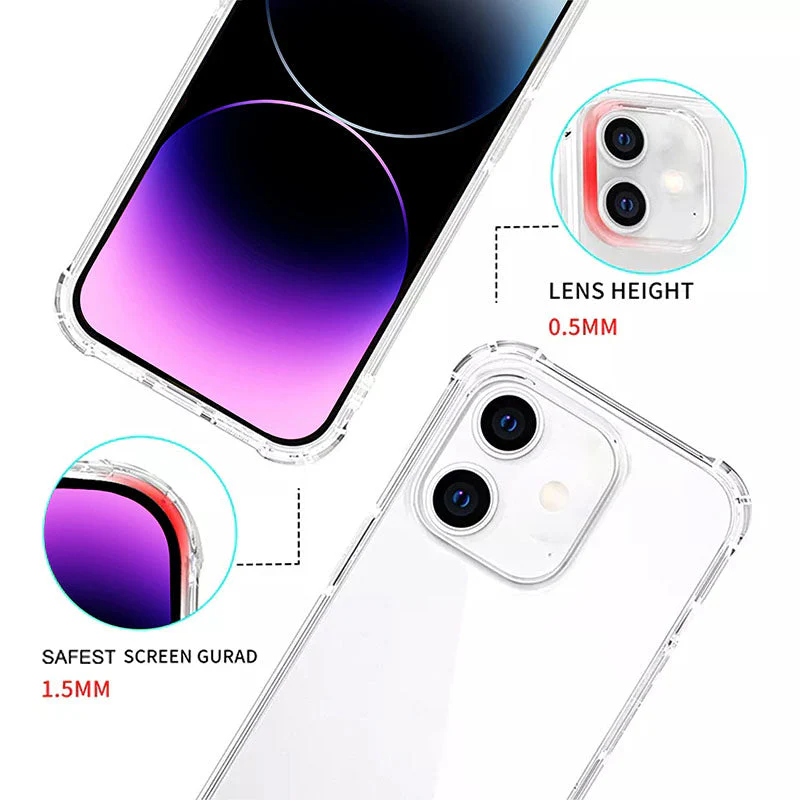 Redmonster iPhone 16 Plus 6.7 (2024) ATN Soft Hybrid Air Tech Clear - Image 6
