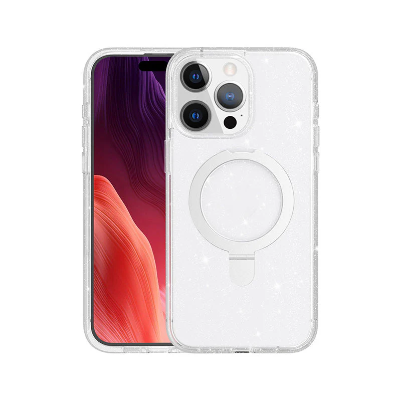 Redmonster iPhone 16 Pro 6.3 (2024) ATN Hard Hybrid Sky Stand Mag - Crystal - Image 2