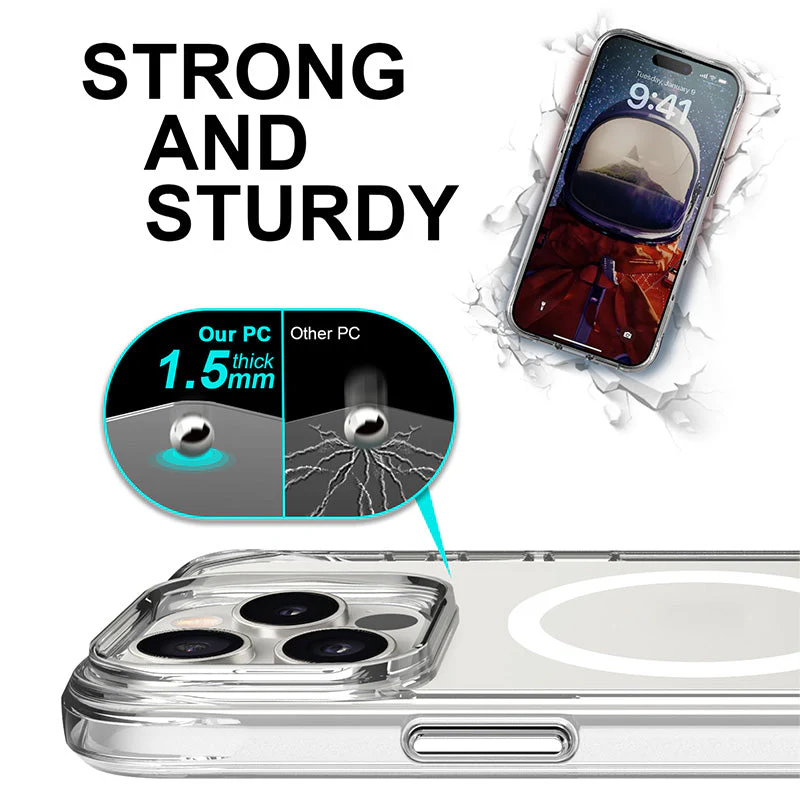 Redmonster iPhone 16 Pro 6.3 (2024) ATN Hard Pure Mag Clear
