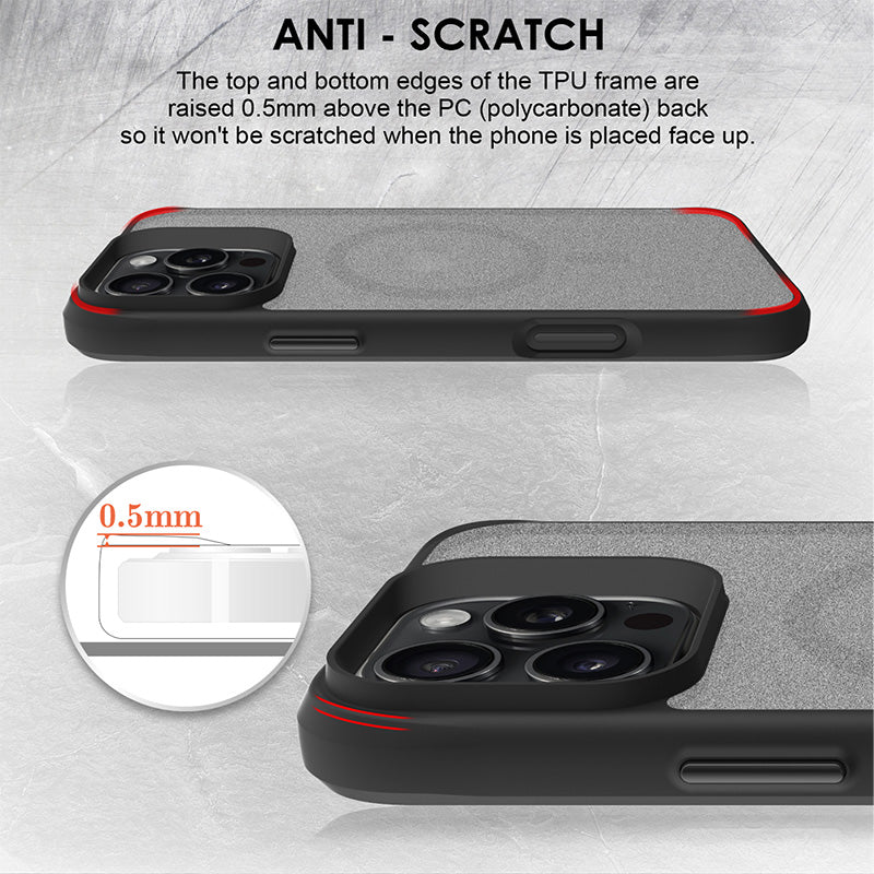 Redmonster iPhone 16 Pro 6.3 (2024) ATN Hard Pure Shield Mag - Frost - Image 4