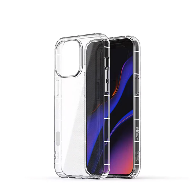 Redmonster iPhone 16 Pro 6.3 (2024) ATN Soft Hybrid Air Grip Clear - Image 2