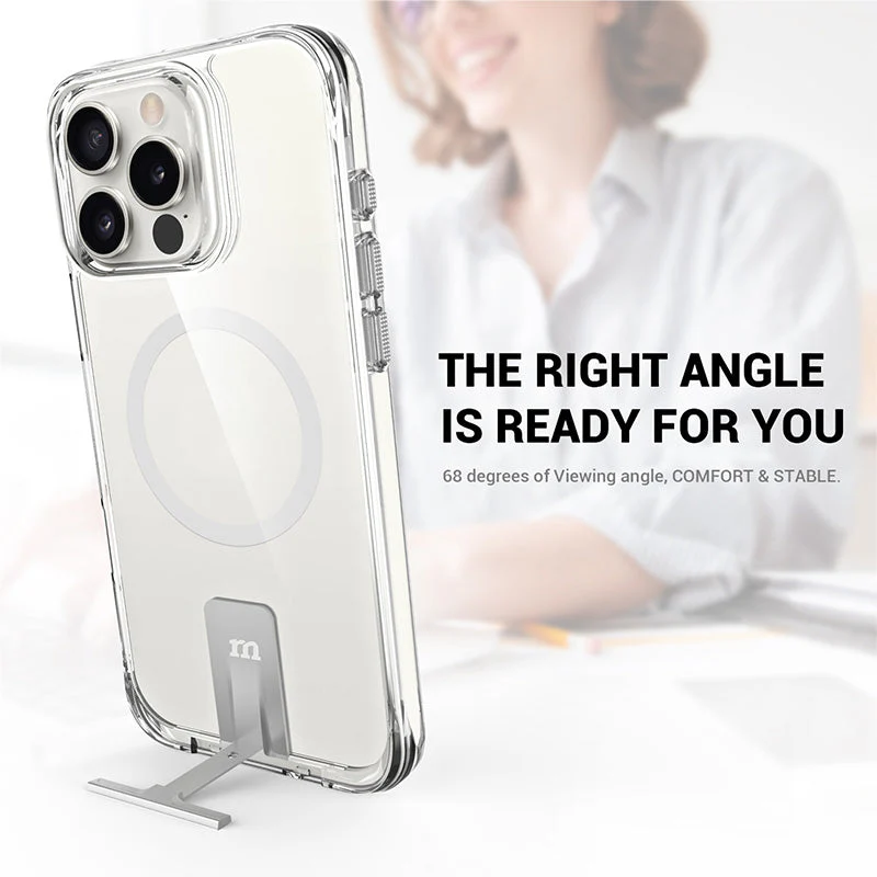 Redmonster iPhone 16 Pro Max 6.9 (2024) ATN Hard Pure Stand Mag - Clear