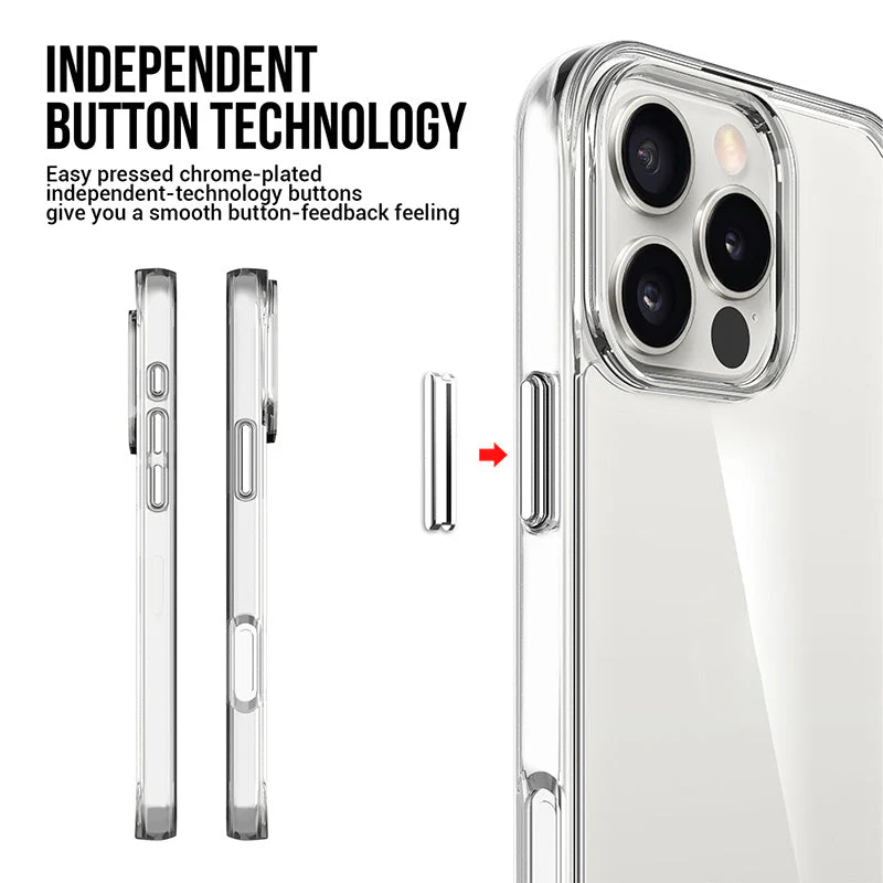 Redmonster iPhone 16 Pro Max 6.9 (2024) ATN Hard Space Shield Clear
