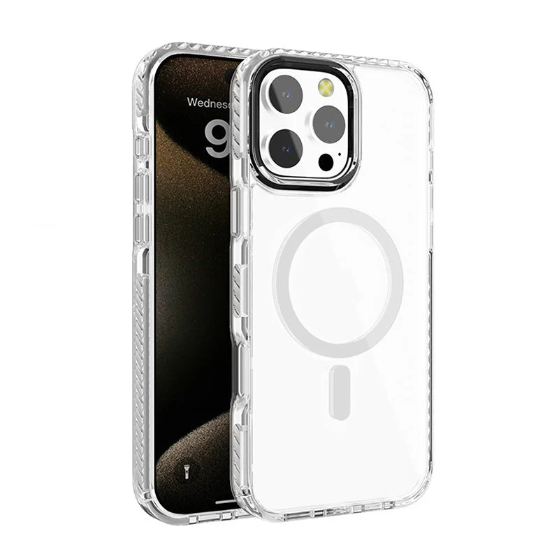 Redmonster iPhone 16 Pro Max 6.9 (2024) ATN Soft Hybrid Air Mag - White - Image 2