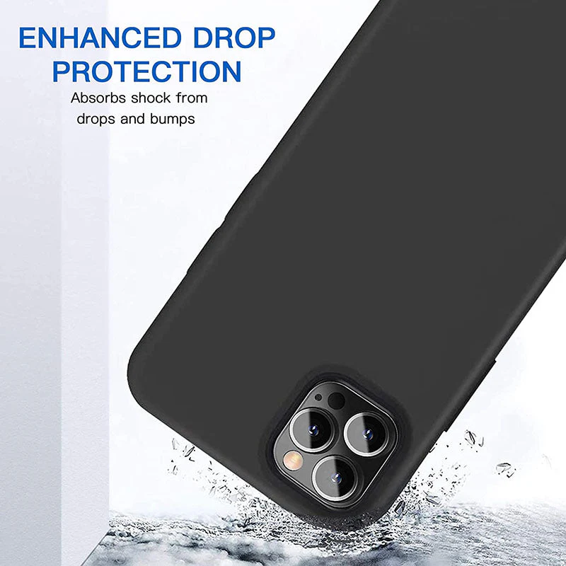 Redmonster iPhone 16 Pro Max 6.9 (2024) ATN Soft Hybrid Air Silicon Black