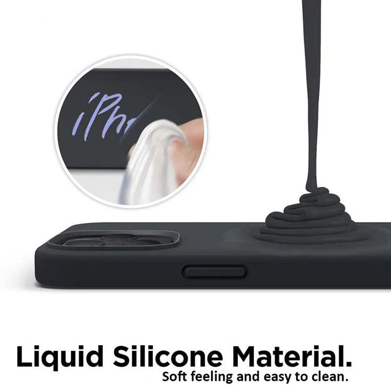 Redmonster iPhone 16 Pro Max 6.9 (2024) ATN Soft Hybrid Air Silicon Black - Image 4