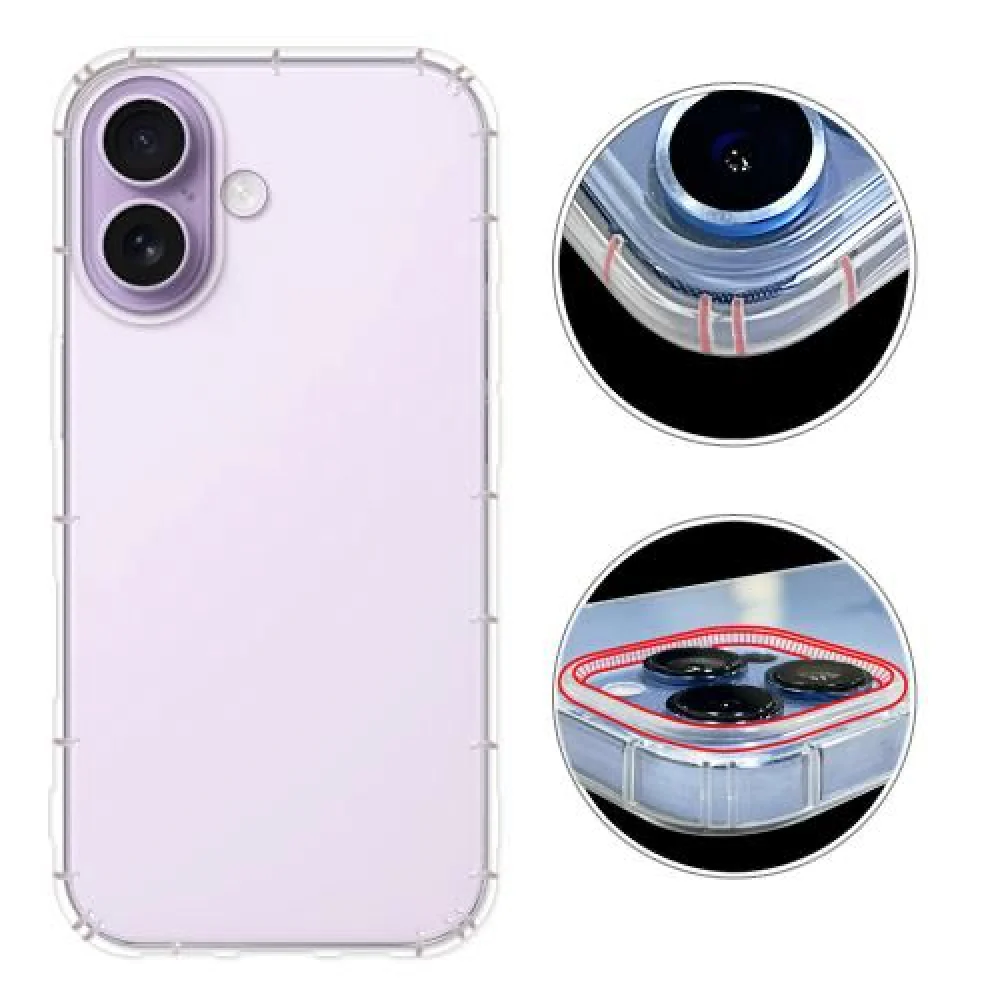 Redmonster iPhone 17 6.3 (2025) Basic Soft Clear Grip - Image 2