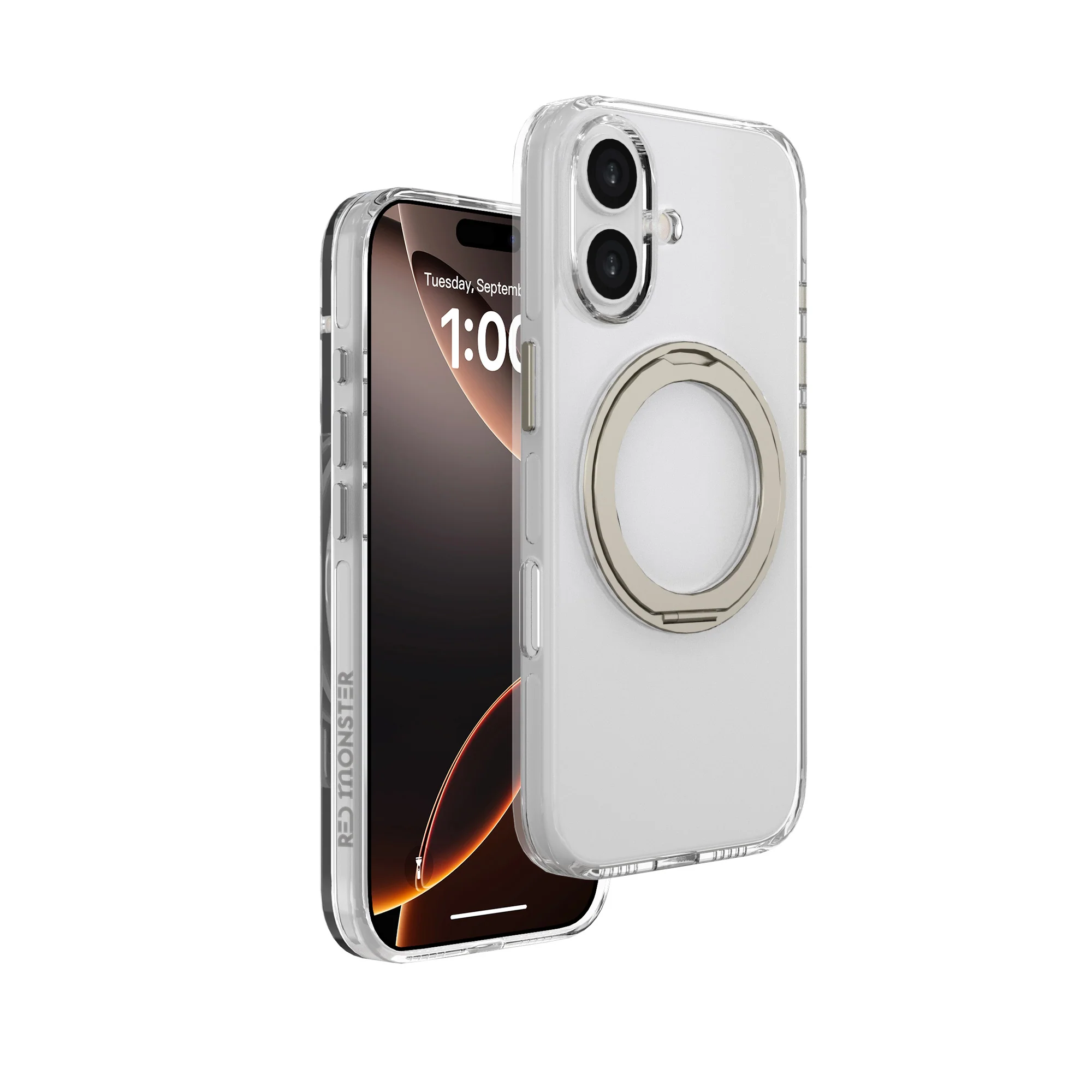 Redmonster iPhone 17 6.3 (2025) Gassan M 360 Gun Metal - Image 3