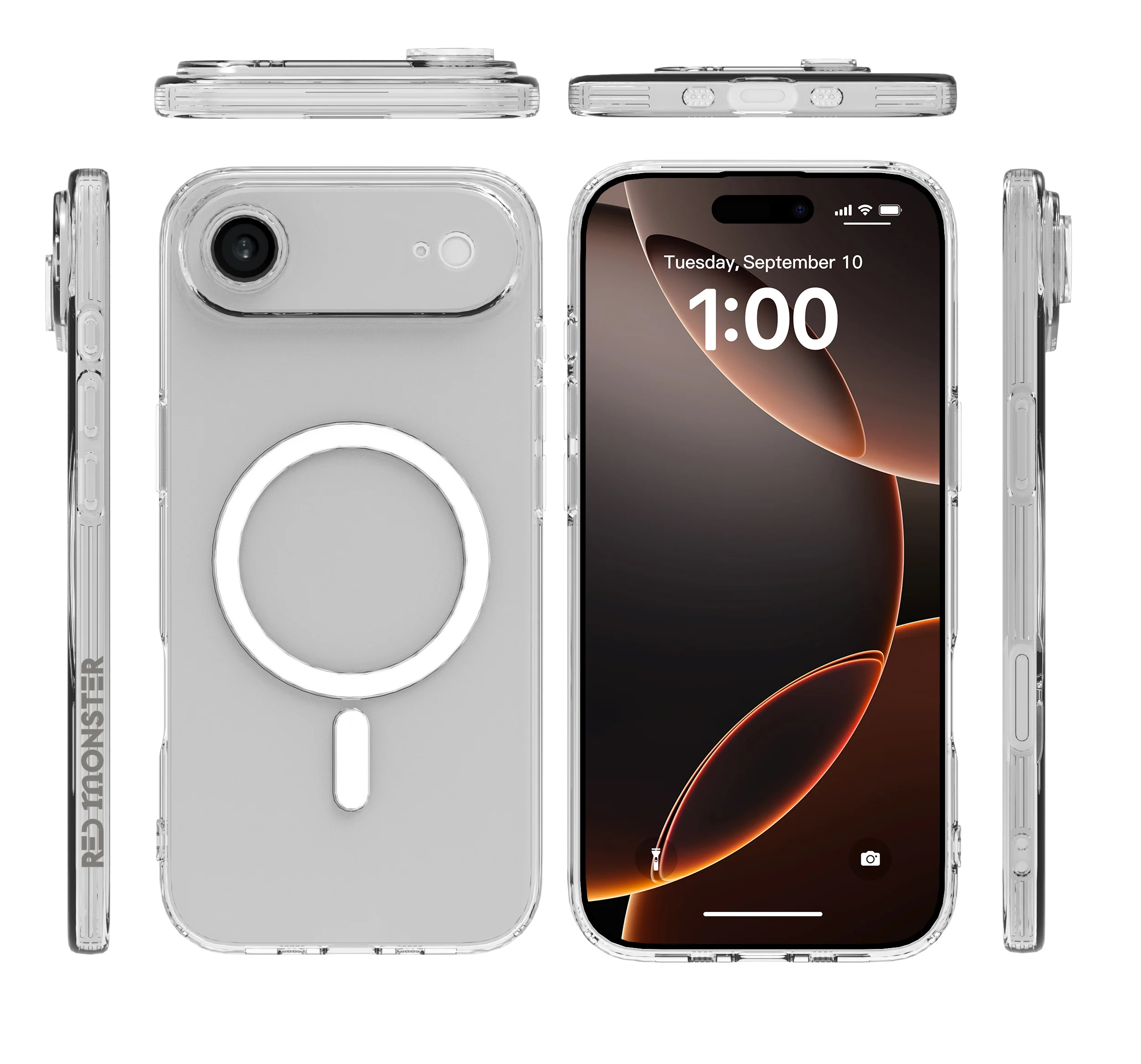 Redmonster iPhone 17 Air 6.6 (2025) Gassan M Soft Clear
