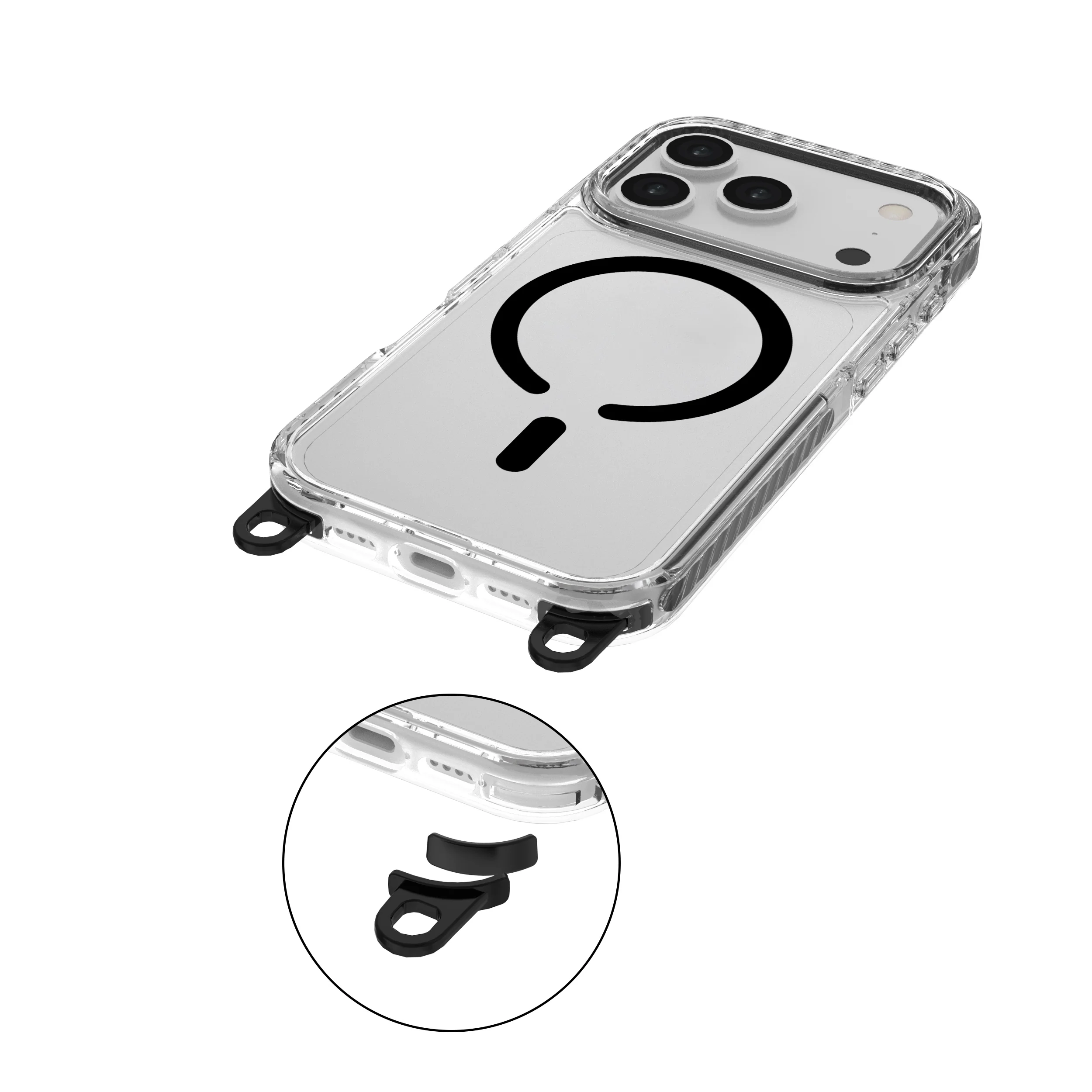 Redmonster iPhone 17 Pro 6.3 (2025) Gassan M Strap Black - Image 11