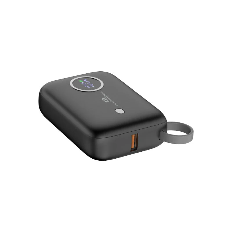 Redmonster Power Bang Mini 10000mAh PD20W with Built-in USB-C Cable (Black) - Image 2