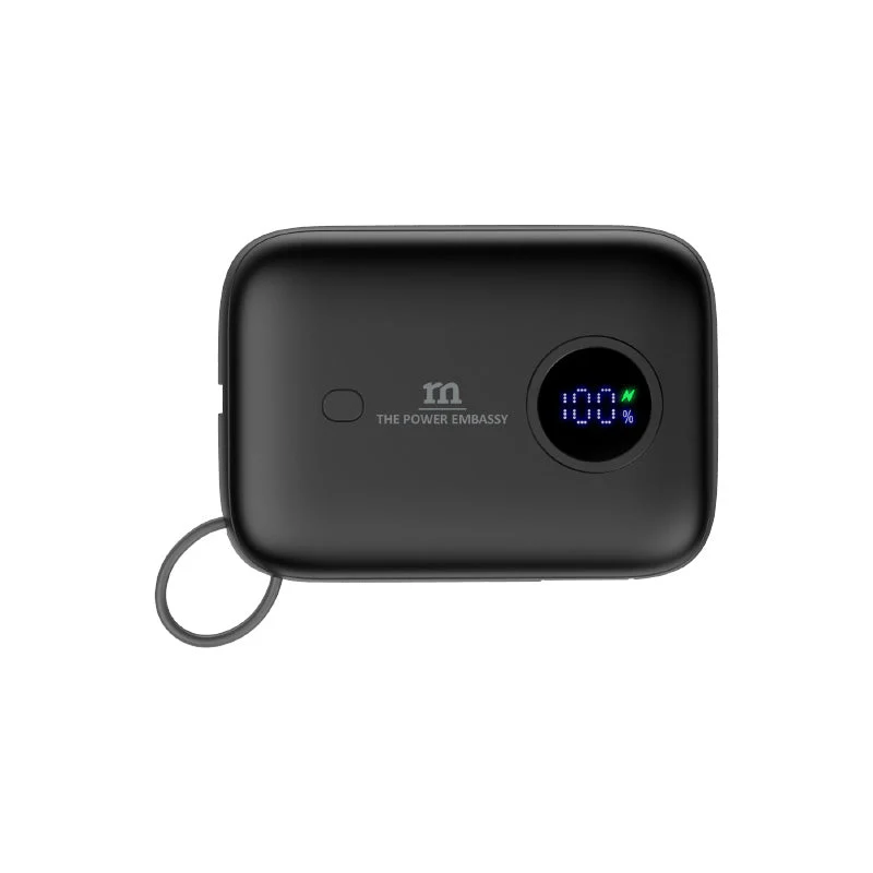 Redmonster Power Bang Mini 10000mAh PD20W with Built-in USB-C Cable (Black) - Image 5