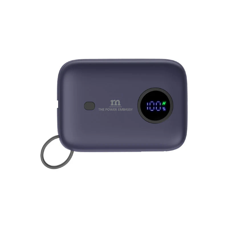 Redmonster Power Bang Mini 10000mAh PD20W with Built-in USB-C Cable (Blue) - Image 3