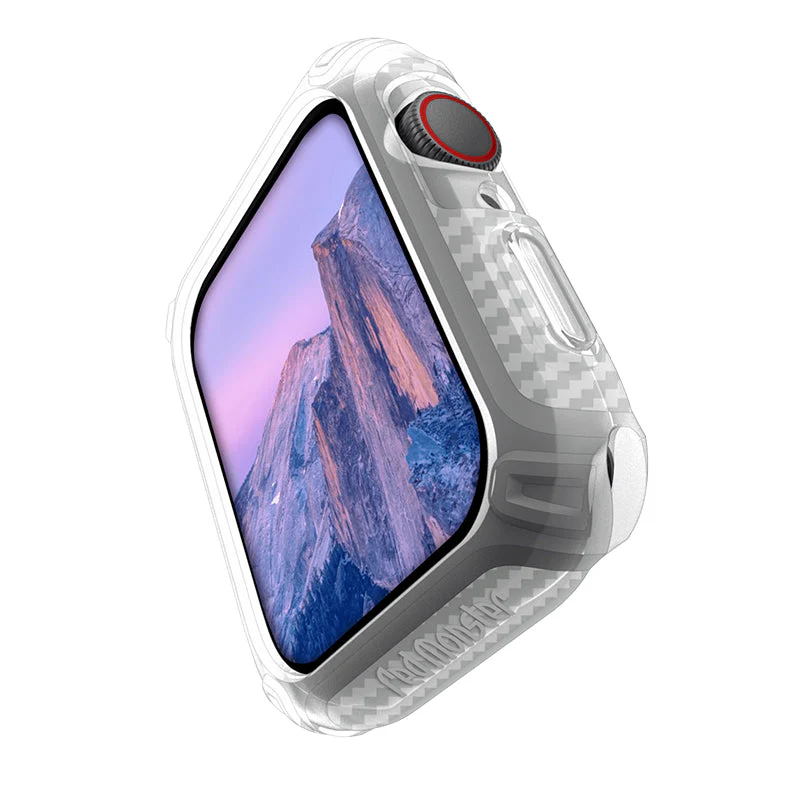 Redmonster Tough Naked 41mm Case For Apple Watch 7 (Clear) - Image 2