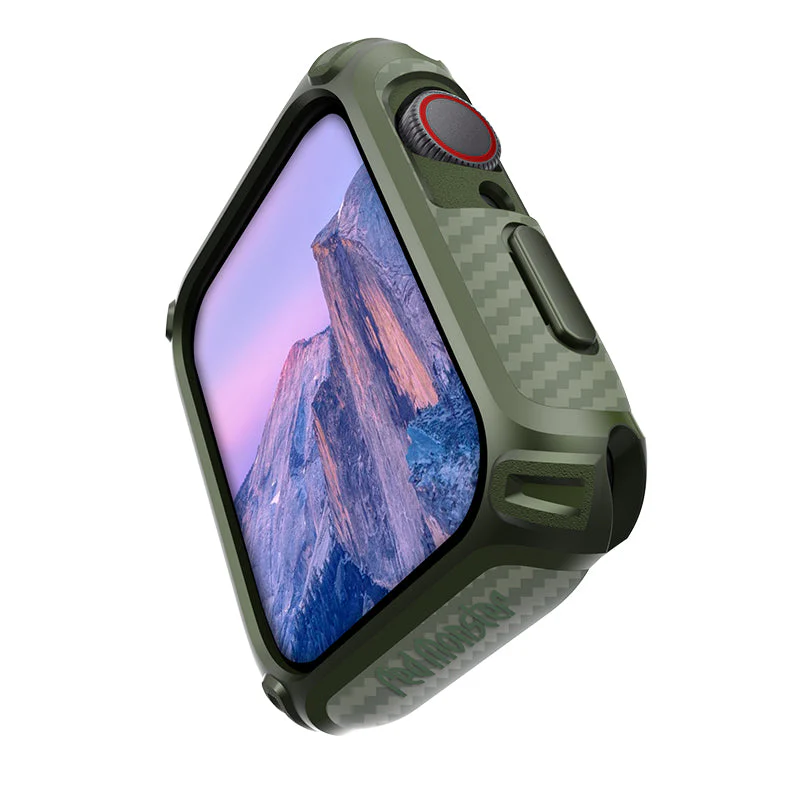 Redmonster Tough Naked 45mm Case For Apple Watch 7 (Green)