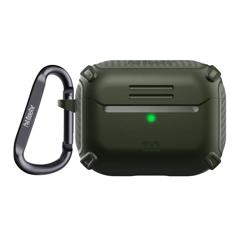 Redmonster Tough Naked Case For AirPods Pro (Green) - Image 4