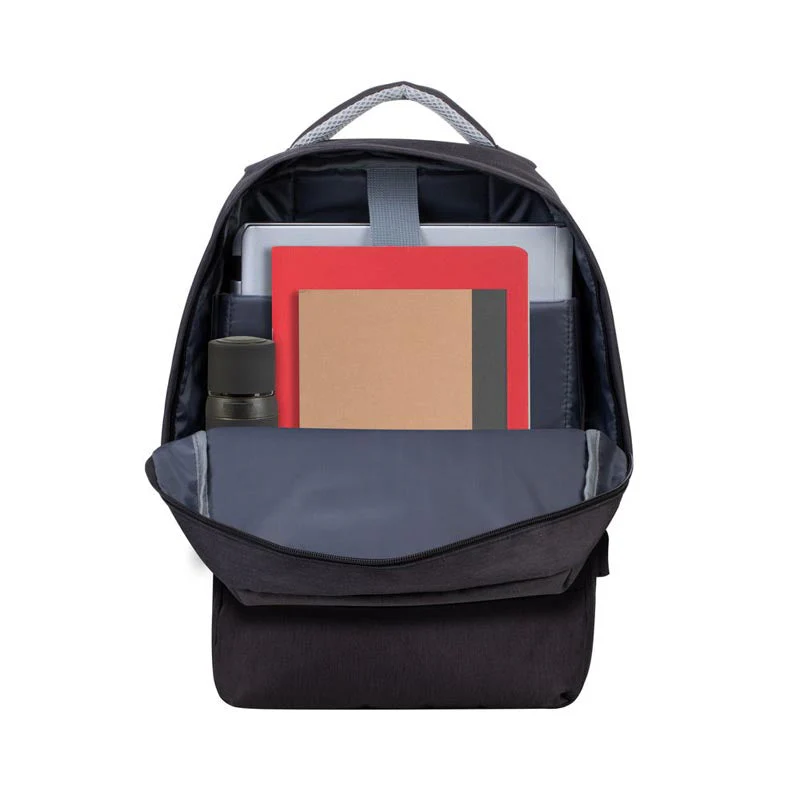 Rivacase Prater Anti-Theft Laptop backpack 15.6'''', Black - Image 3