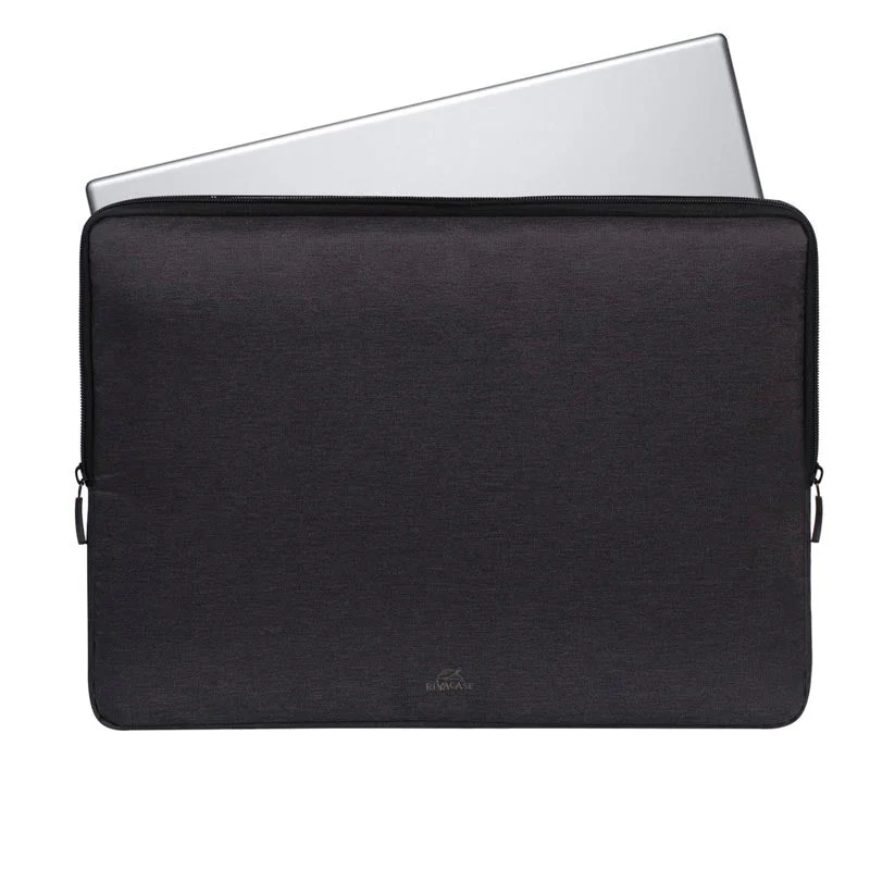 Rivacase Suzuka-ECO Laptop Sleeve 15.6'''', Black - Image 3