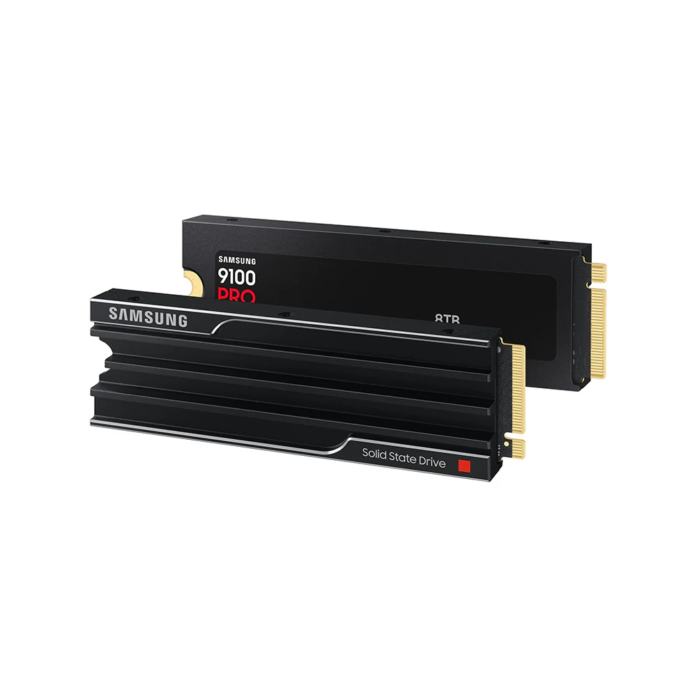 Samsung 9100 Pro with Heatsink 8TB PCIe 5.0 NVMe M.2 SSD - Image 3
