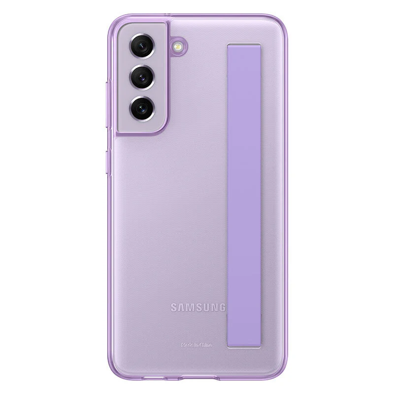 Samsung EF-XG990CVEGWW Galaxy S21 FE 5G Slim Strap Cover (Lavender) - Image 6