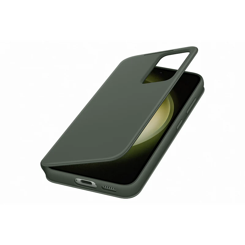 Samsung EF-ZS911CGEGWW Galaxy S23 Smart View Wallet Case (Green) - Image 2