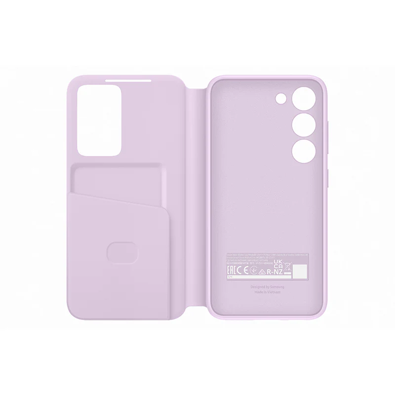 Samsung EF-ZS911CVEGWW Galaxy S23 Smart View Wallet Case (Lavender) - Image 4