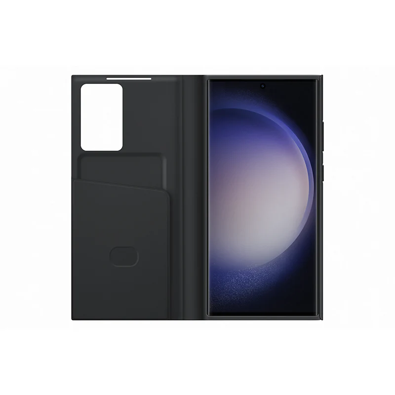 Samsung EF-ZS918CBEGWW Galaxy S23 Ultra Smart View Wallet Case (Black) - Image 4