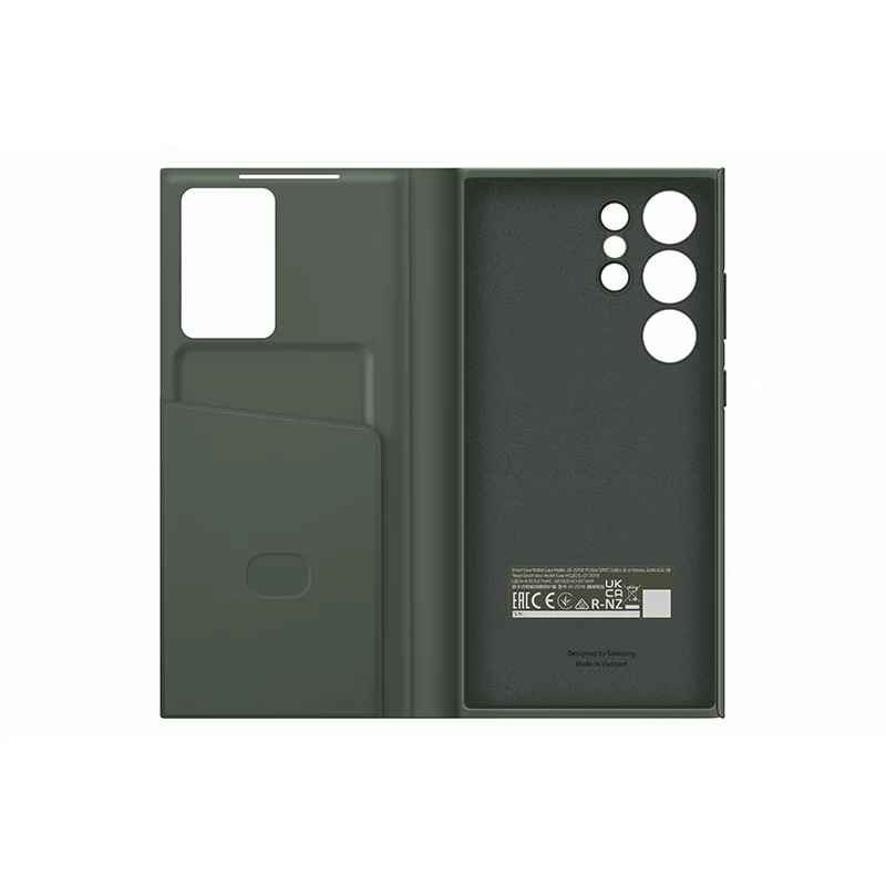 Samsung EF-ZS918CGEGWW Galaxy S23 Ultra Smart View Wallet Case (Green) - Image 5