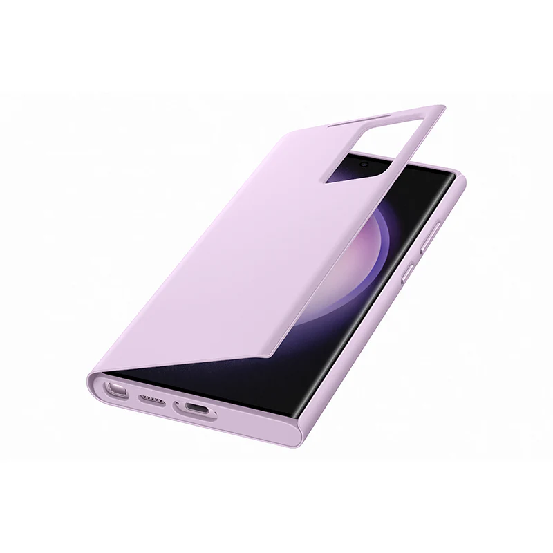 Samsung EF-ZS918CVEGWW Galaxy S23 Ultra Smart View Wallet Case (Lavender)