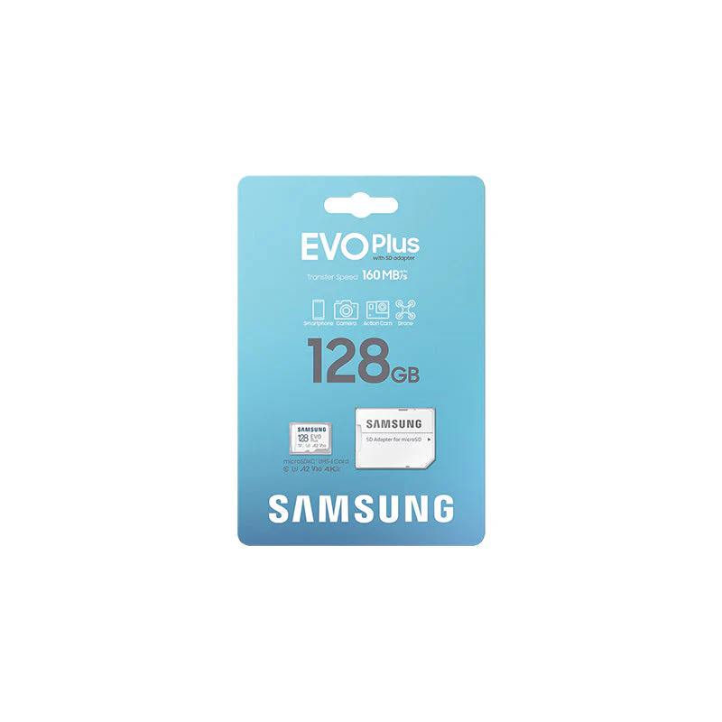 Samsung EVO Plus 128GB microSD with adapter - Image 2