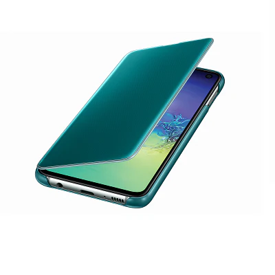Samsung Galaxy S10e Clear View Cover (Green) - Image 4