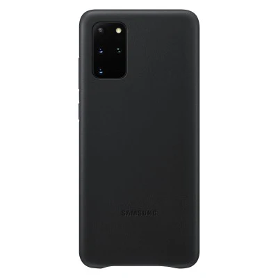 Samsung Galaxy S20+ Leather Cover (Black)