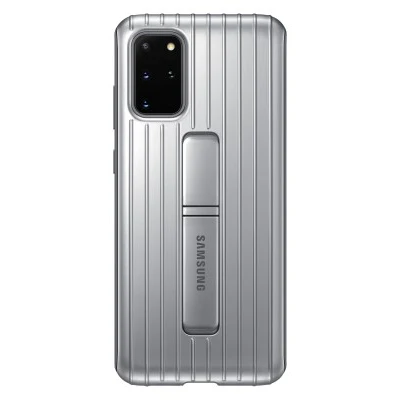 Samsung Galaxy S20+ Protective Cover (Silver) - Image 2