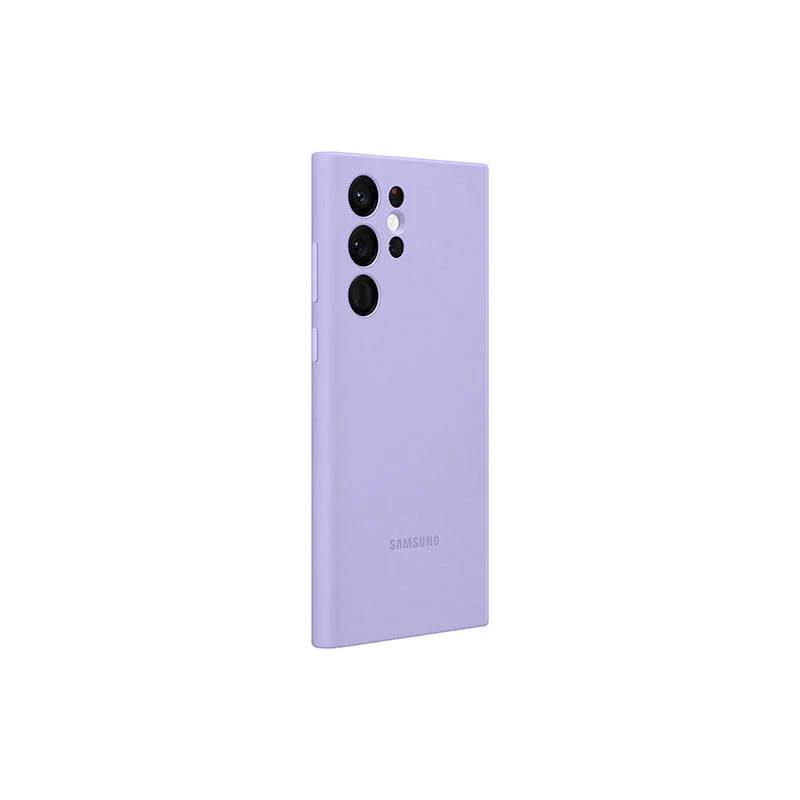 Samsung Galaxy S22 Ultra 5G Silicone Cover (Fresh Lavender) - Image 2