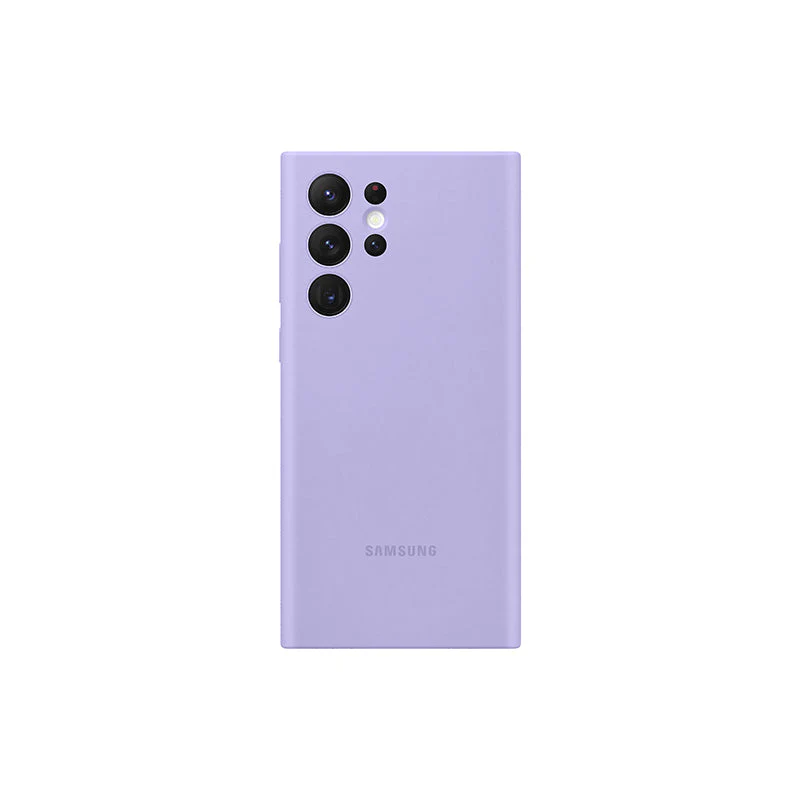 Samsung Galaxy S22 Ultra 5G Silicone Cover (Fresh Lavender) - Image 3