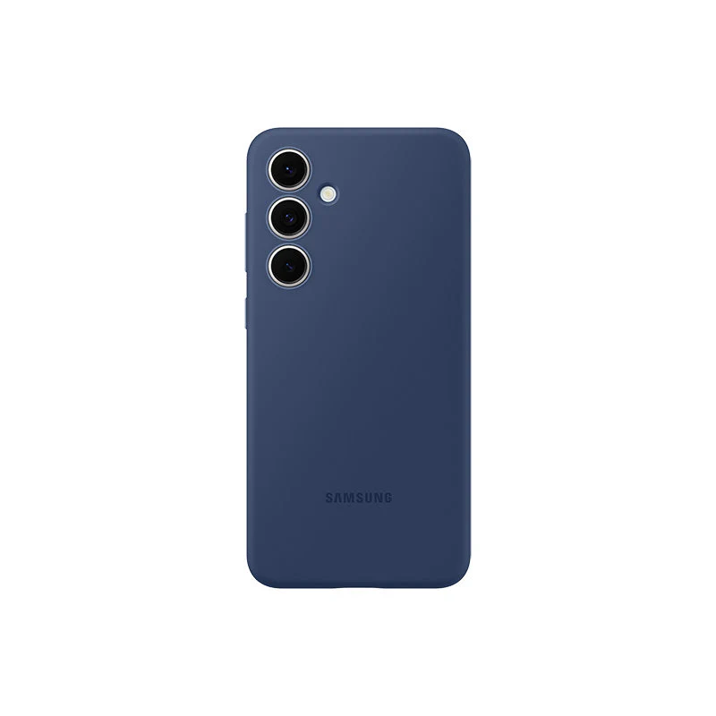 Samsung Galaxy S24 FE Silicone Case Blue - Image 3
