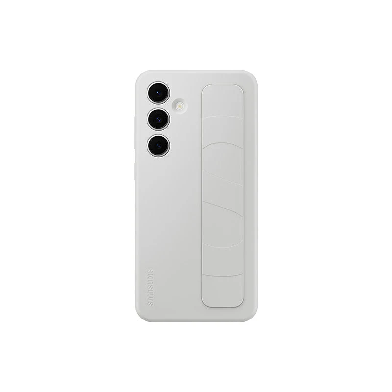 Samsung Galaxy S24 FE Standing Grip Case Gray - Image 2