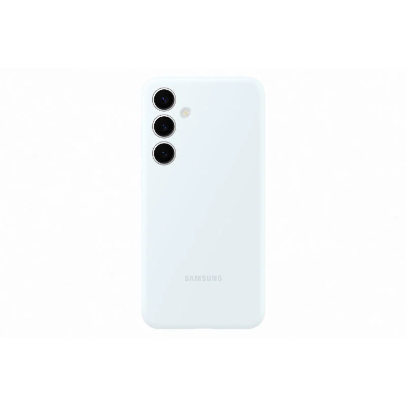 Samsung Galaxy S24+ Silicone Case (White) - Image 3