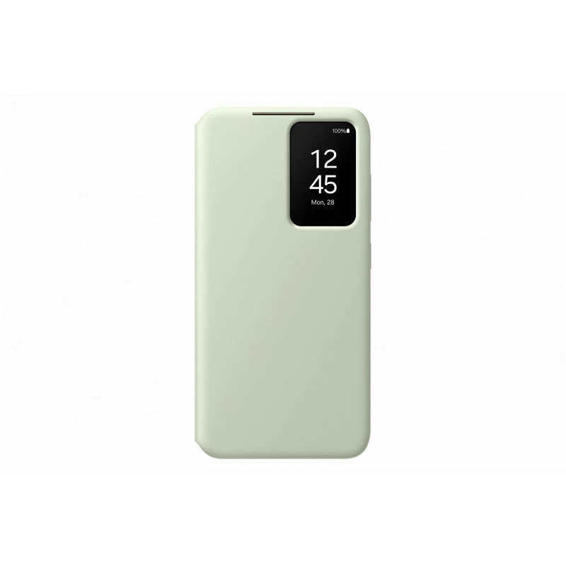Samsung Galaxy S24 Smart View Wallet Case (Light Green) - Image 2