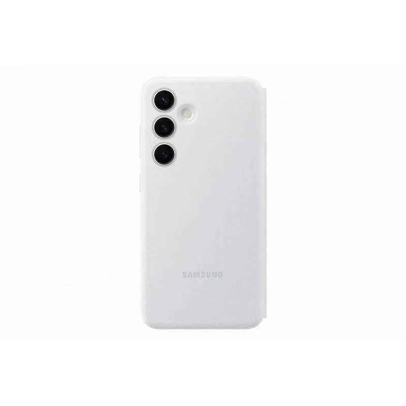 Samsung Galaxy S24 Smart View Wallet Case (White) - Image 2