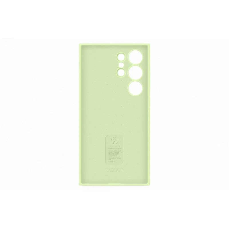 Samsung Galaxy S24 Ultra Silicone Case (Lime) - Image 2