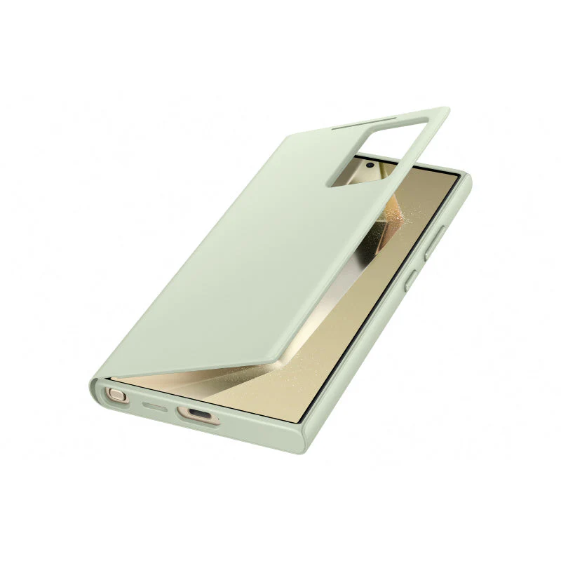 Samsung Galaxy S24 Ultra Smart View Wallet Case (Light Green) - Image 2