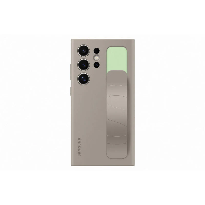 Samsung Galaxy S24 Ultra Standing Grip Case (Taupe) - Image 2