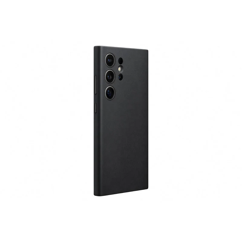 Samsung Galaxy S24 Ultra Vegan Leather Case (Black) - Image 4