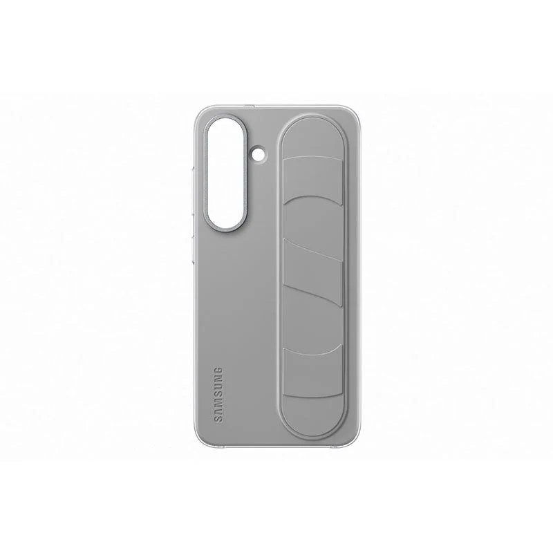 Samsung Galaxy S25 Standing Grip Case (Gray) - Image 2