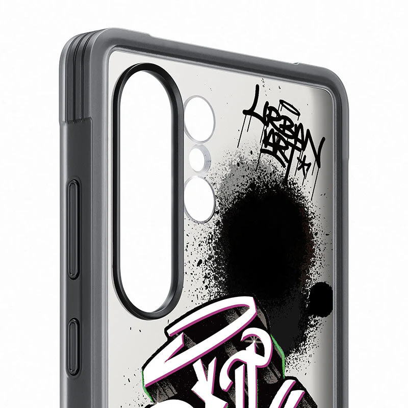 Samsung Galaxy S25 Ultra Flipsuit Case Rugged Black - Image 2