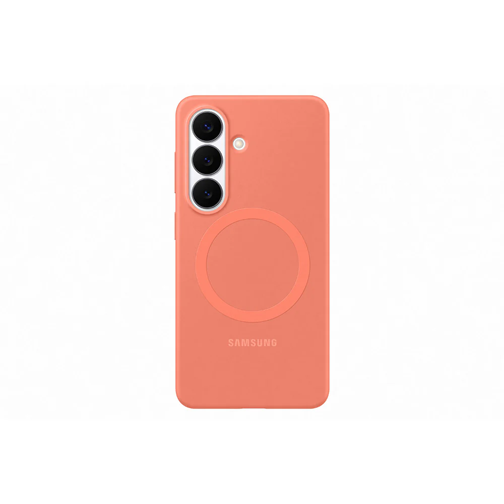 Samsung Galaxy S26 Silicone Magnet Case - Coral Red (EF-ES942COEGWW)