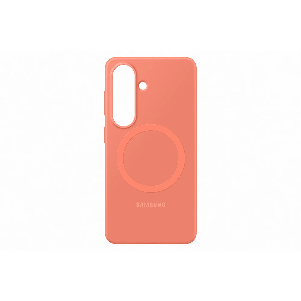 Samsung Galaxy S26 Silicone Magnet Case - Coral Red (EF-ES942COEGWW) - Image 3