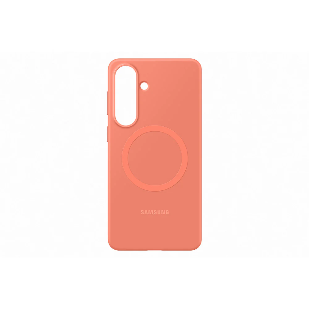 Samsung Galaxy S26+ Silicone Magnet Case - Coral Red (EF-ES947COEGWW) - Image 3